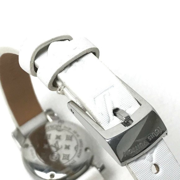 Authentic LOUIS VUITTON Rag Diamond Tambour Bijoux Wristwatch Q151P - Picture 4 of 8